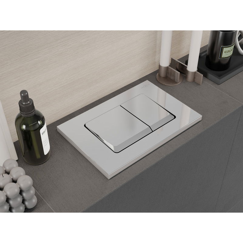 Mexen Fenix 10 XS spoelknop, glanzend chroom - 601001