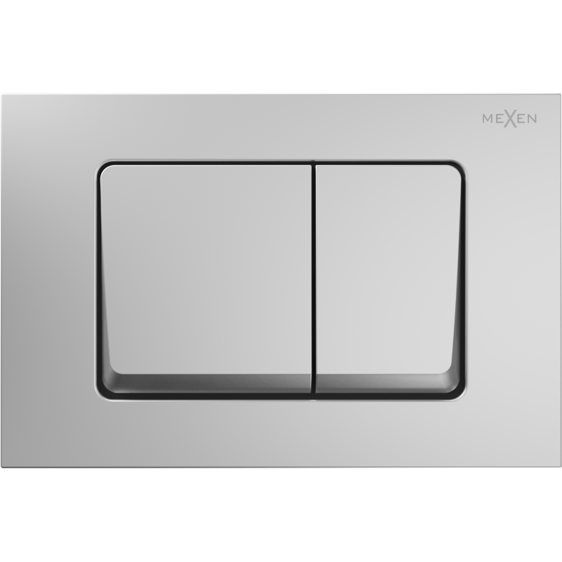 Mexen Fenix 10 XS spoelknop, mat verchroomd - 601002
