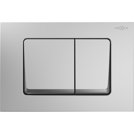 Mexen Fenix 10 XS botão de descarga, cromado fosco - 601002