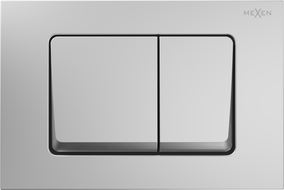 Mexen Fenix 10 XS spoelknop, mat chroom - 601002