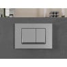 Mexen Fenix 10 XS bouton de chasse d'eau, chrome mat - 601002