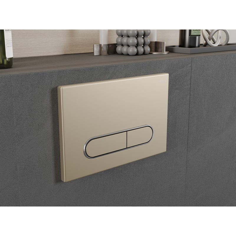 Mexen Fenix 11 pulsante di scarico, oro champagne - 601104