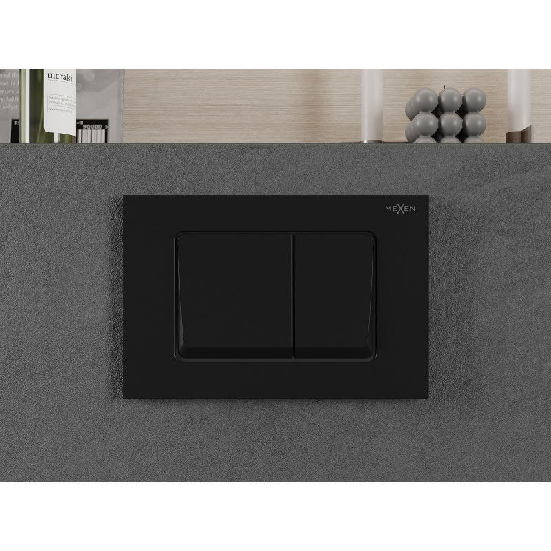 Mexen Fenix 10 XS bouton de chasse, noir mat - 601003