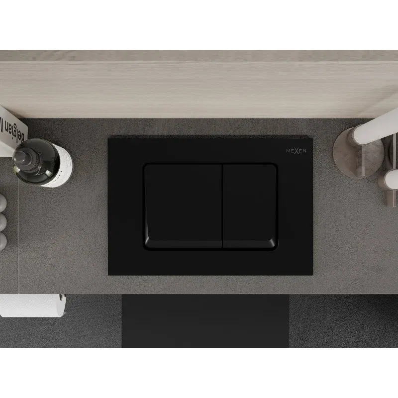 Mexen Fenix 10 XS Spültaste, schwarz matt - 601003