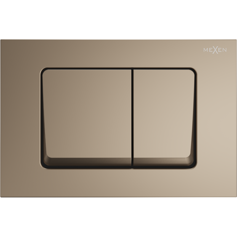 Mexen Fenix 10 XS pulsante di scarico, oro champagne - 601004