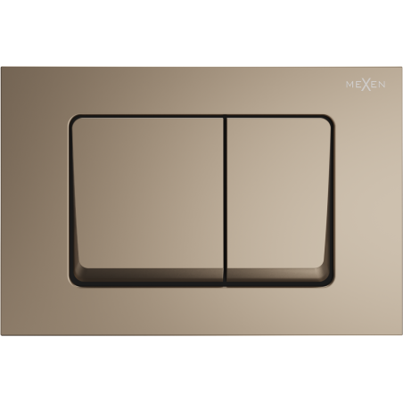 Mexen Fenix 10 XS pulsante di scarico, oro champagne - 601004