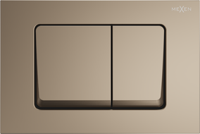 Mexen Fenix 10 XS κουμπί έκπλυσης, χρυσό σαμπανιζέ - 601004