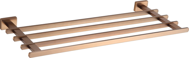 Mexen Arno mensola per asciugamani, rame spazzolato - 7020720-65