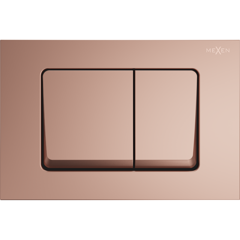 Mexen Fenix 10 XS spolningsknapp, roséguld - 601005