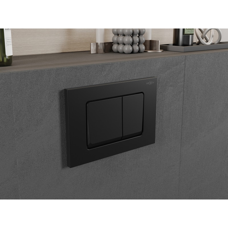 Mexen Fenix 10 XS loputusnupp, must matt - 601003