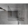 Mexen Mist-H T kabina tuš kabina desna 100 x 100 cm, prozirna, krom - 8A5T-100-100-01-00-P