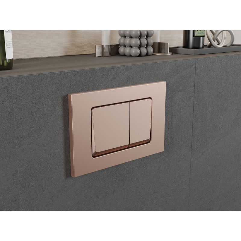 Mexen Fenix 10 XS Spültaste, Roségold - 601005