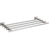 Mexen Arno étagère à serviette, nickel brossé - 7020720-97