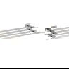Mexen Arno handdukshylla, borstad nickel - 7020720-97