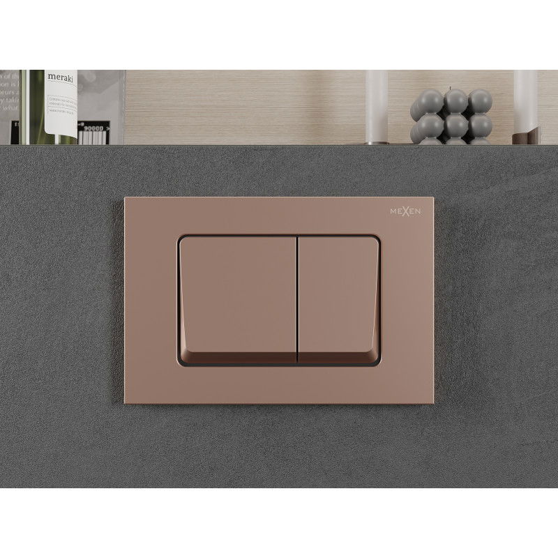 Mexen Fenix 10 XS Spullknäppchen, rosa Gold - 601005