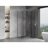 Mexen Mist-H T kabina tuš kabina desna 100 x 100 cm, prozirna, krom - 8A5T-100-100-01-00-P