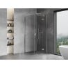 Mexen Mist-H T hinged shower cabin right 110 x 110 cm, transparent, chrome - 8A5T-110-110-01-00-P
