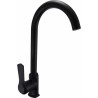 Mexen Sabre kitchen faucet, black - 72190-70