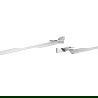 Mexen Rino handdoekrek, chroom - 7027024-00