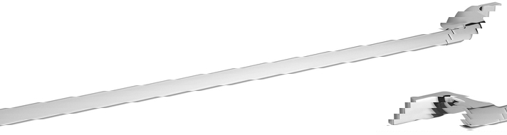 Mexen Rino handdoekrek, chroom - 7027024-00