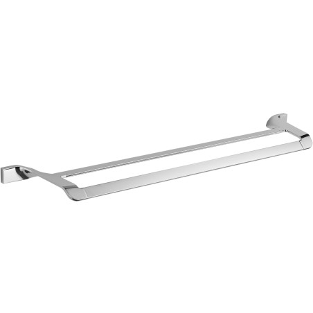 Mexen Rino perchero doble para toalla, cromo - 7027025-00