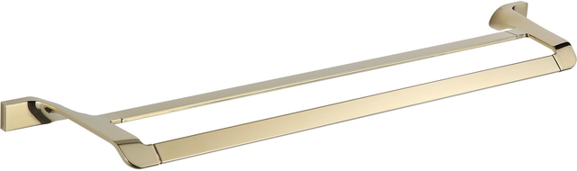 Mexen Rino dubbele handdoekhouder, goud - 7027025-50