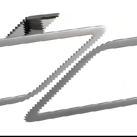 Mexen Arno suporte para toalha, cromado preto - 7020732-73