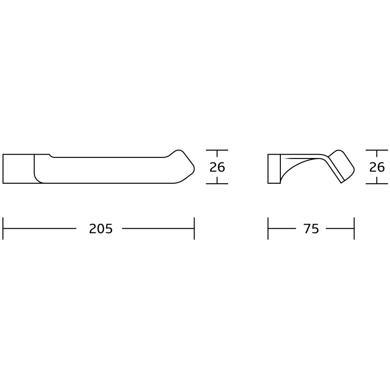Mexen Rino portacarta igienica, cromo - 7027033-00