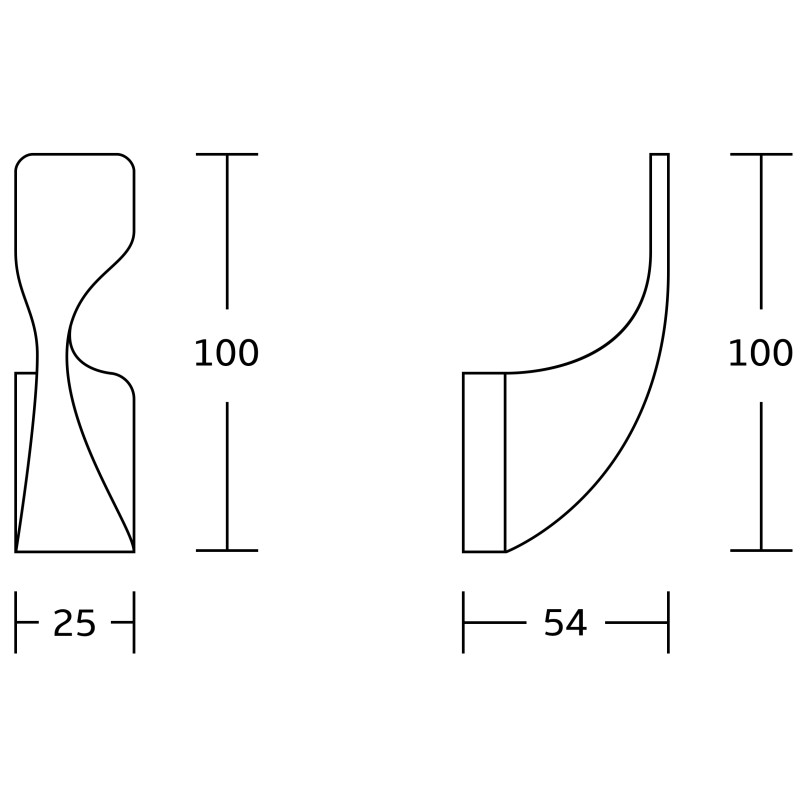 Mexen Rino άγκιστρο για πετσέτα, χρυσό - 7027035-50