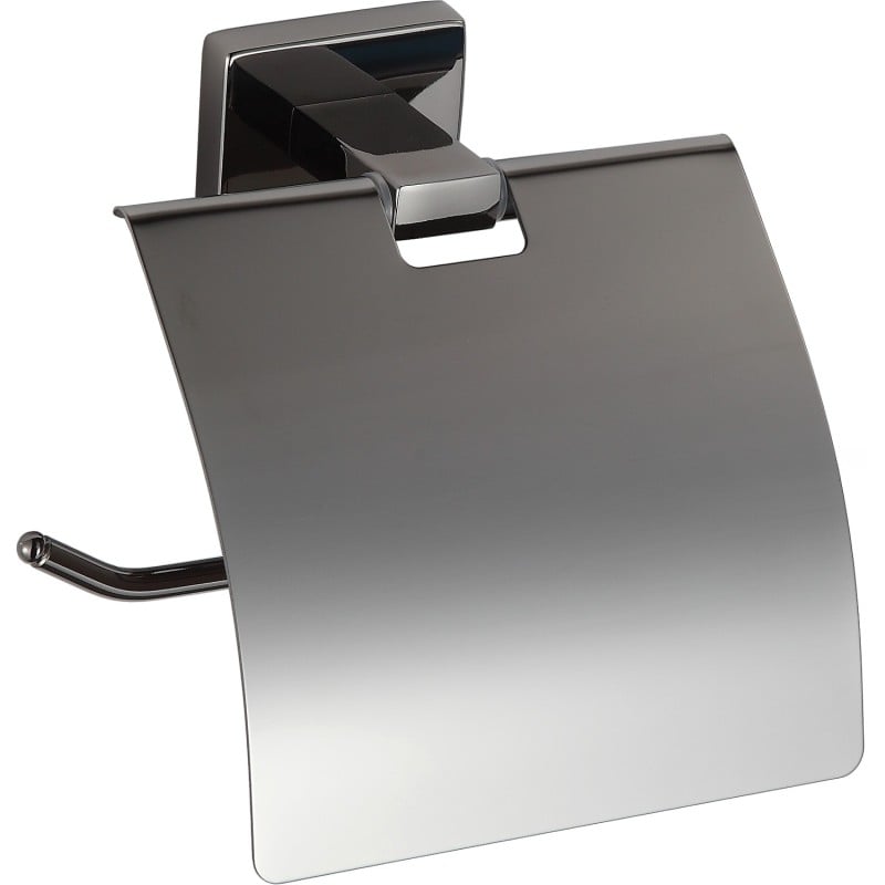 Mexen Arno toilet paper holder, black chrome - 7020733-73