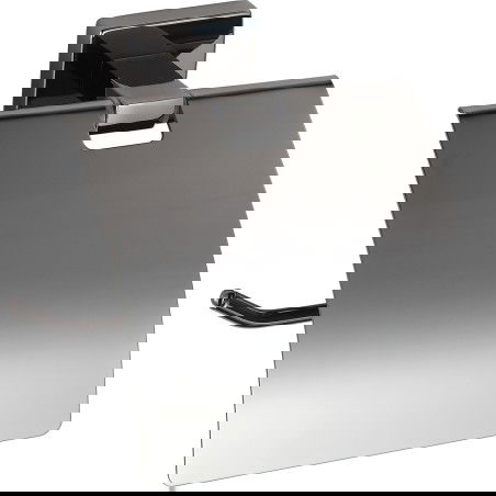 Mexen Arno suporte para papel higiénico, cromo preto - 7020733-73