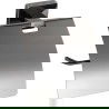 Mexen Arno suporte para papel higiénico, cromo preto - 7020733-73