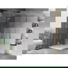 Mexen Mist-H T douchecabine scharnierend links 95 x 95 cm, transparant, chroom - 8A5T-095-095-01-00-L