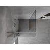 Mexen Mist H T Duschkabine mit Tür, links 110 x 110 cm, transparent, Chrom - 8A5T-110-110-01-00-L