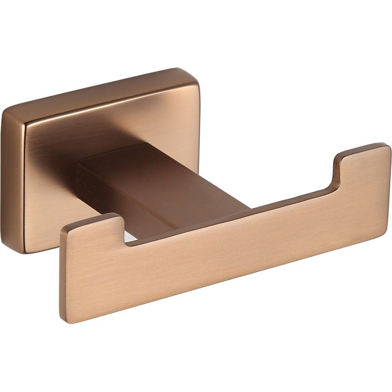 Mexen Arno gancho doble para toallas, cobre cepillado - 7020735-65