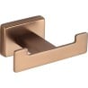 Mexen Arno double towel hook, brushed copper - 7020735-65