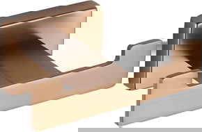 Mexen Arno διπλό άγκιστρο πετσέτας, βουρτσισμένος χαλκός - 7020735-65