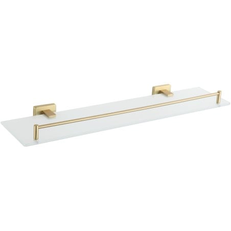 Mexen Arno hanging glass shelf, brushed gold - 7020737-55