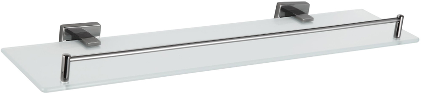 Mexen Arno klaasis riiul, must kroom - 7020737-73