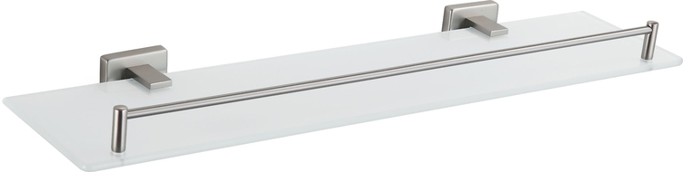 Mexen Arno hanging glass shelf, brushed nickel - 7020737-97