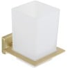 Mexen Arno toothbrush holder, brushed gold - 7020738-55
