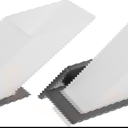 Mexen Arno copo para escovas de dentes, cinza metal escovado - 7020738-66