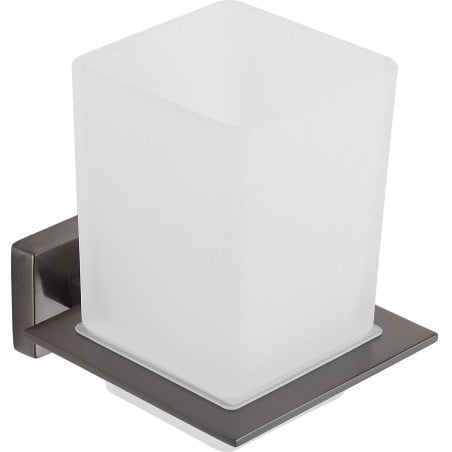 Mexen Arno toothbrush holder, brushed gun gray - 7020738-66