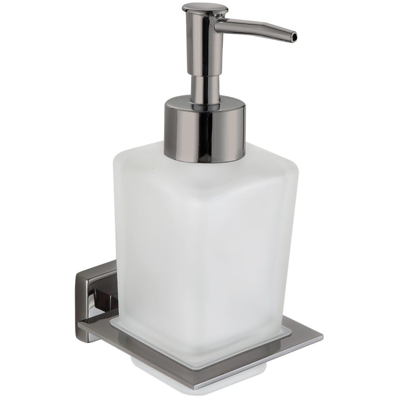 Mexen Arno soap dispenser, black chrome - 70207388-73