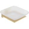 Mexen Arno soap dish, brushed gold - 7020739-55