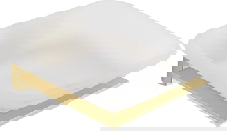 Mexen Arno soap dish, brushed gold - 7020739-55