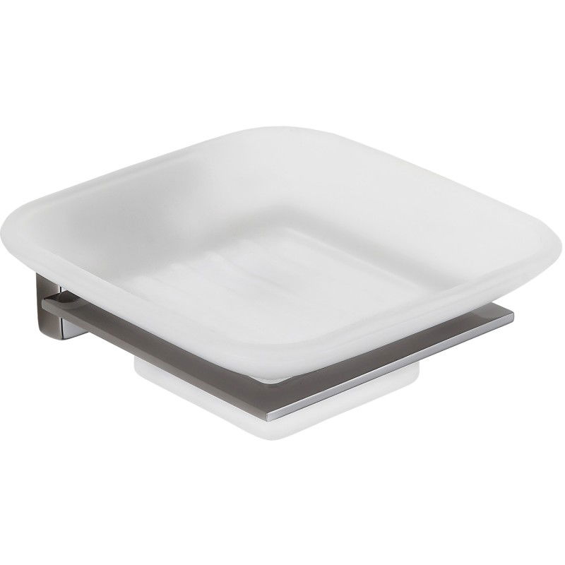 Mexen Arno mydelniczka, zwart chroom - 7020739-73