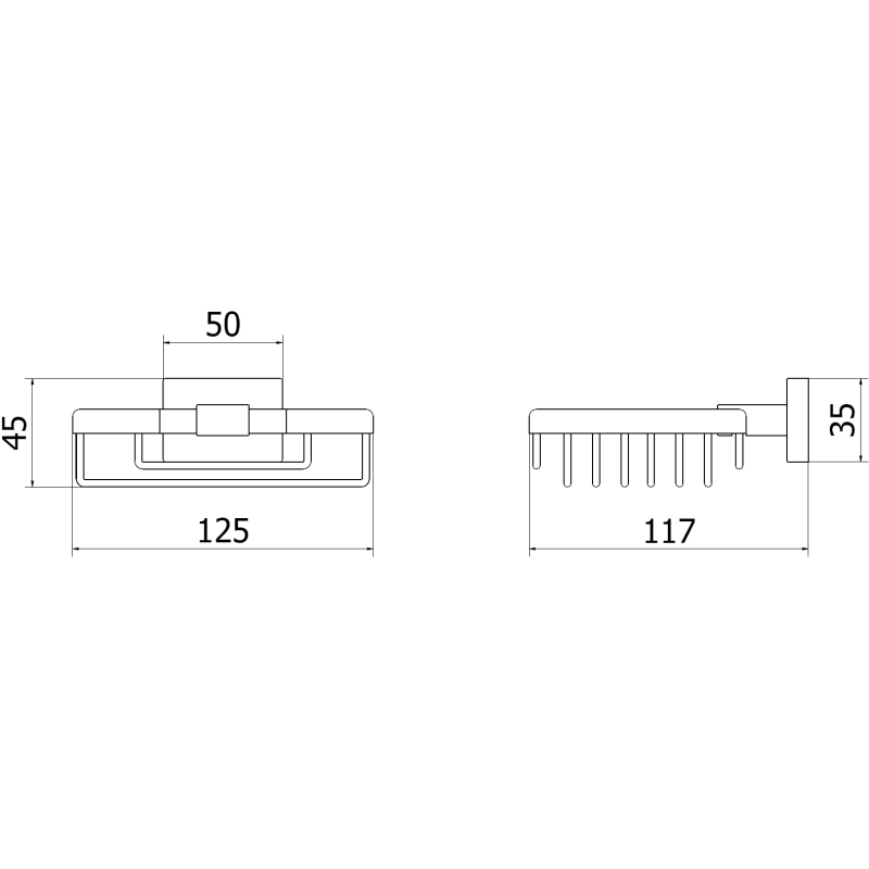 Mexen Arno scaffale, bianco - 7020751-20