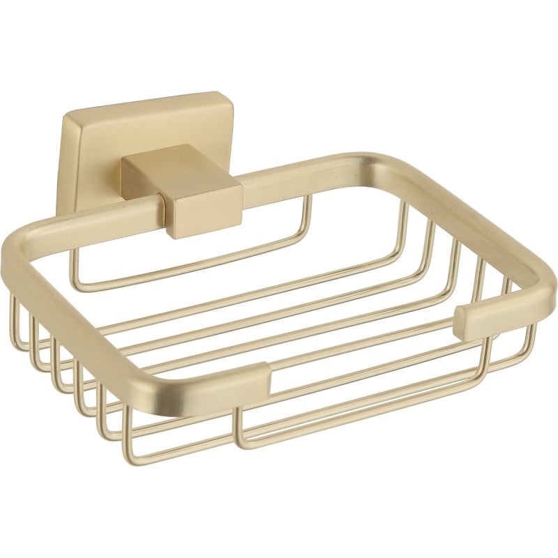 Mexen Arno soap dish, brushed gold - 7020751-55