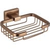 Mexen Arno soap dish, brushed copper - 7020751-65